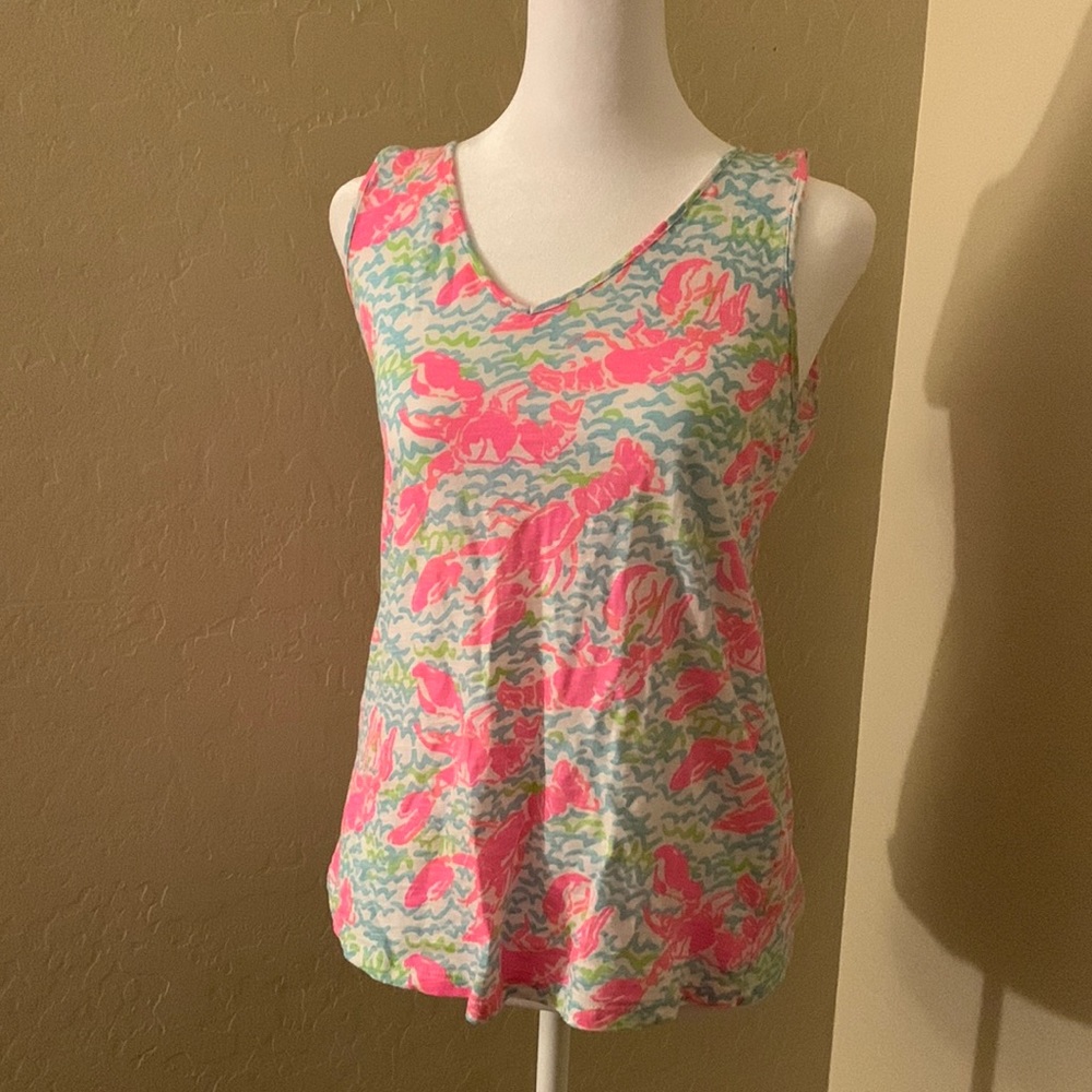 Lilly Pulitzer Lobster XS tank top